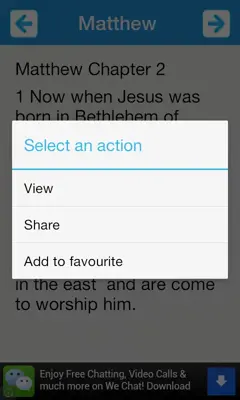 Holy Bible New Testament android App screenshot 3